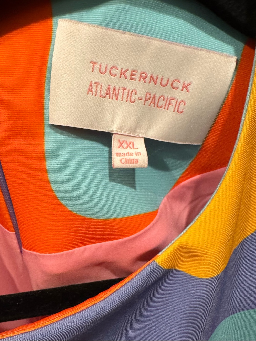 Tuckernuck x Atlantic-Pacific MULTICOLOR Del Mar Disco Hutton Dress - Picture 5 of 5